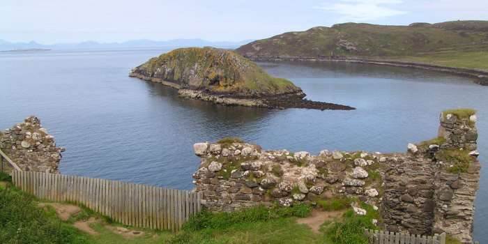 island view Scotland Hebrides