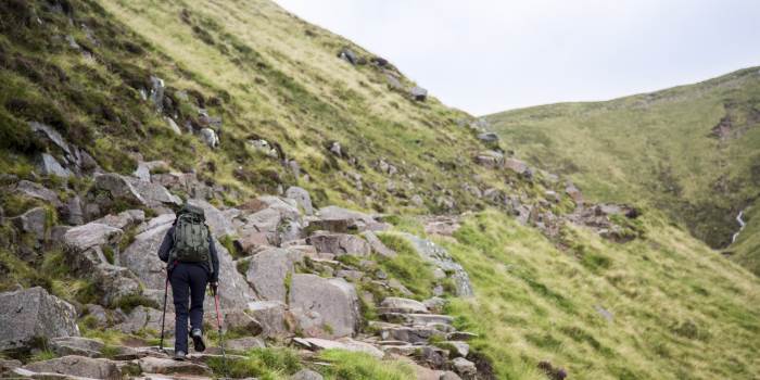 hiking in Scotland